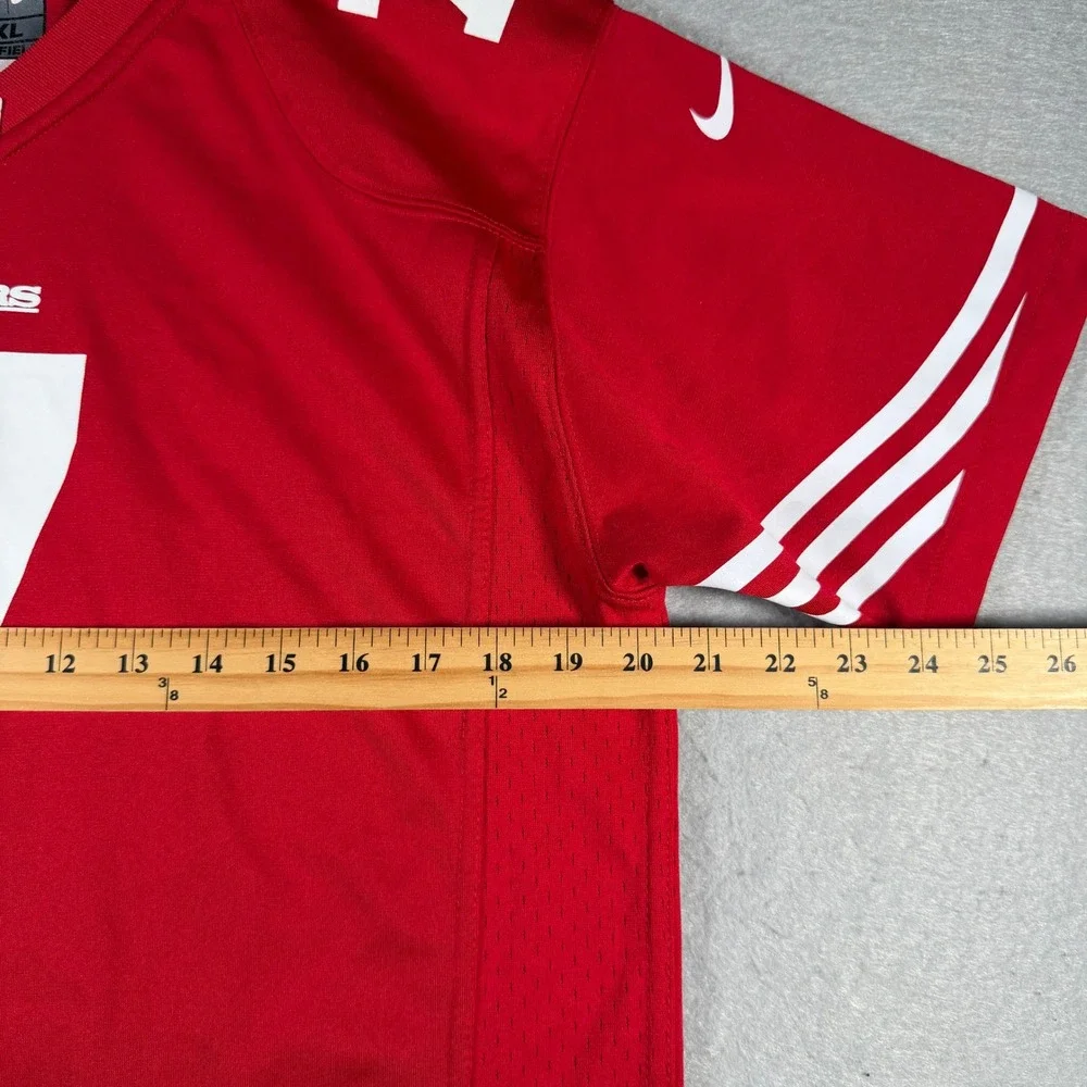 Nike‎ Kids San Francisco 49ers Colin Kaepernick 7 Jersey Red XL 18-20 NFL 5445